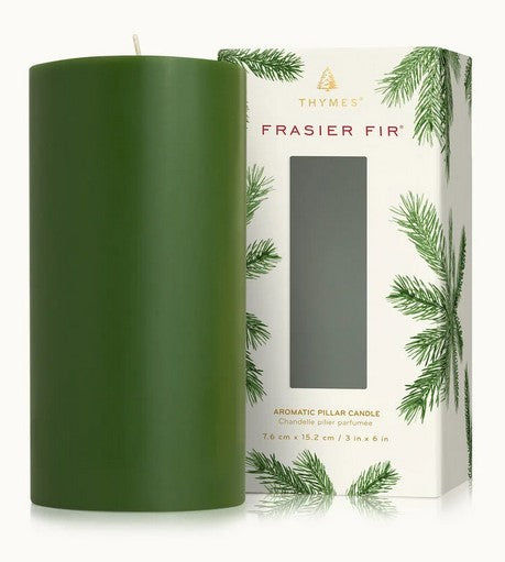 Frasier Fir Pillar Candle Large