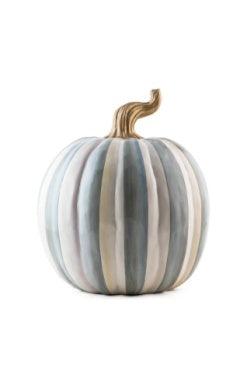 Sterling Stripe Pumpkin Medium