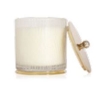 Frasier Fir Frosted Wood Grain Candle Medium