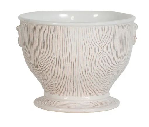 Blenheim Oak Whitewash 9" Cachepot