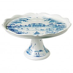 Country Estate Delft Blue Cake Stand