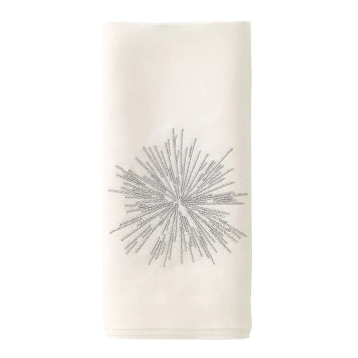 Starburst Napkin Silver