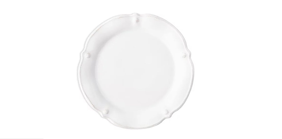 Berry & Thread Flared Dinner Plate Whitewash