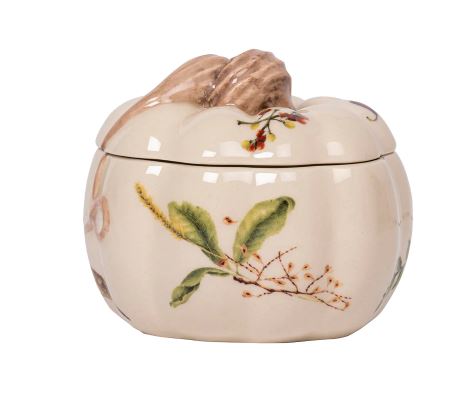 Forest Walk Pumpkin Lidded Soup Bowl