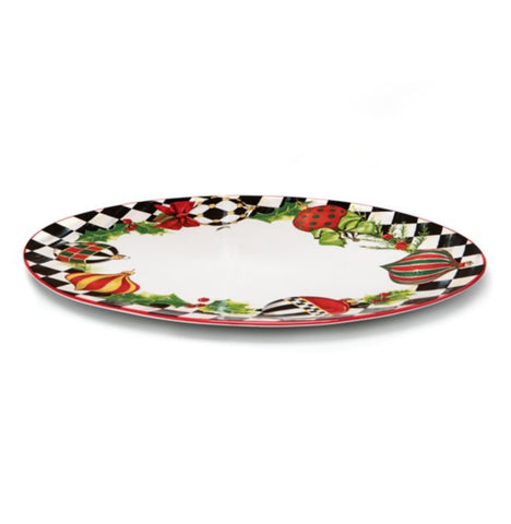 Deck the Halls Serving Platter