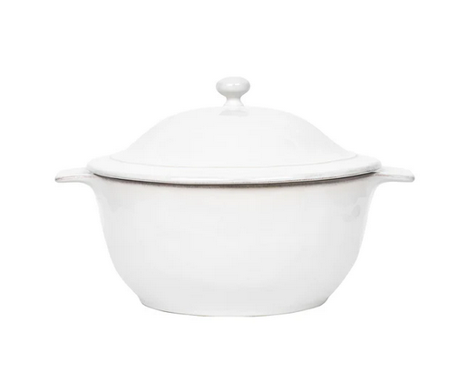 Puro Lidded Casserole - Whitewash