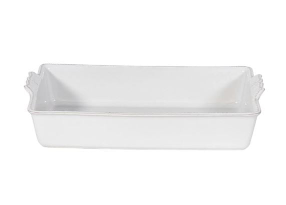 Berry & Thread Whitewash 13" Rectangular Baker