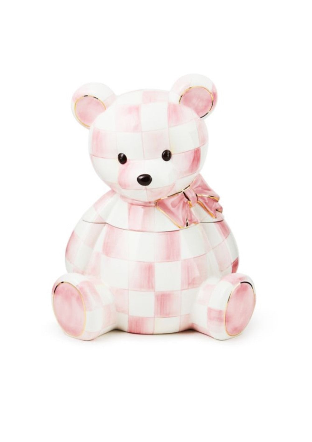 Rosy Bear Cookie Jar