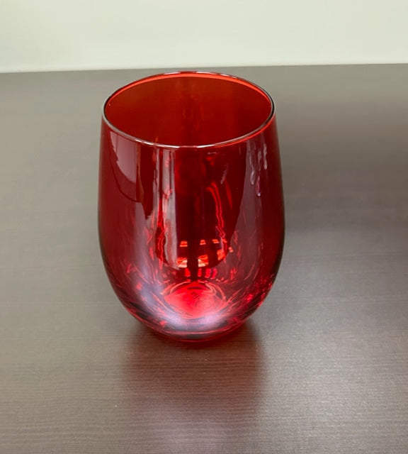 Carnival Stemless Wine Red Set/4