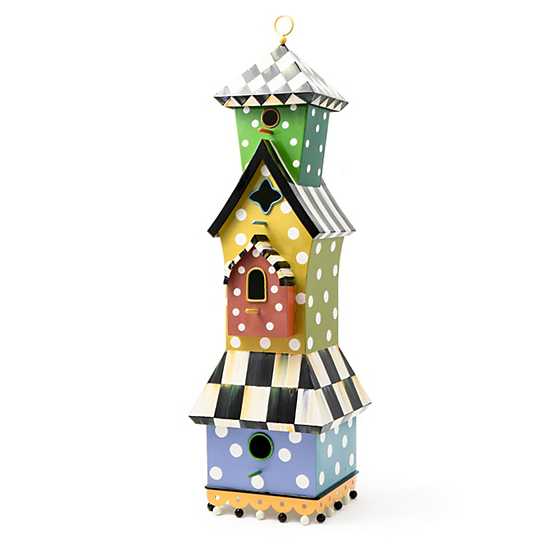 MacKenzie-Childs Condominium Birdhouse