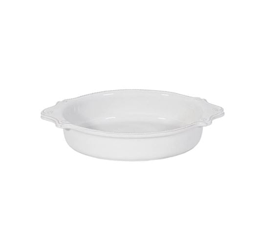 Berry & Thread Whitewash 13" Oval Baker