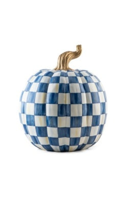 Royal Check Pumpkin Large