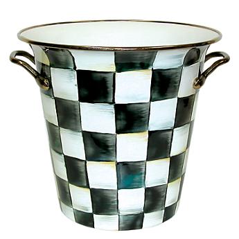 Courtly Check Enamel Wine Cooler