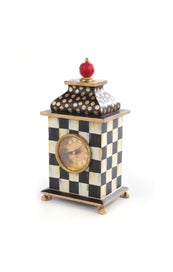 Courtly Check Desk Clock