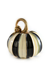 Elegant Stripe Pumpkin Small