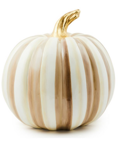 Mocha Stripe Pumpkin Medium