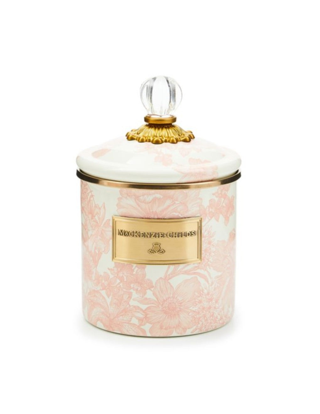 Rosy English Garden Small Canister