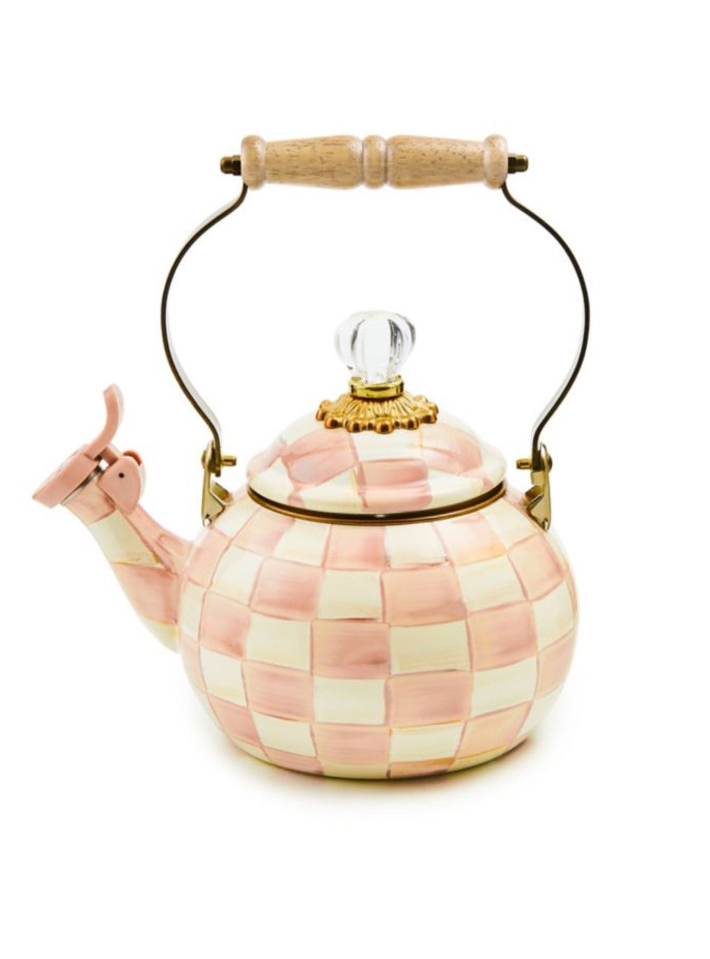 Rosy Check Whistling Tea Kettle