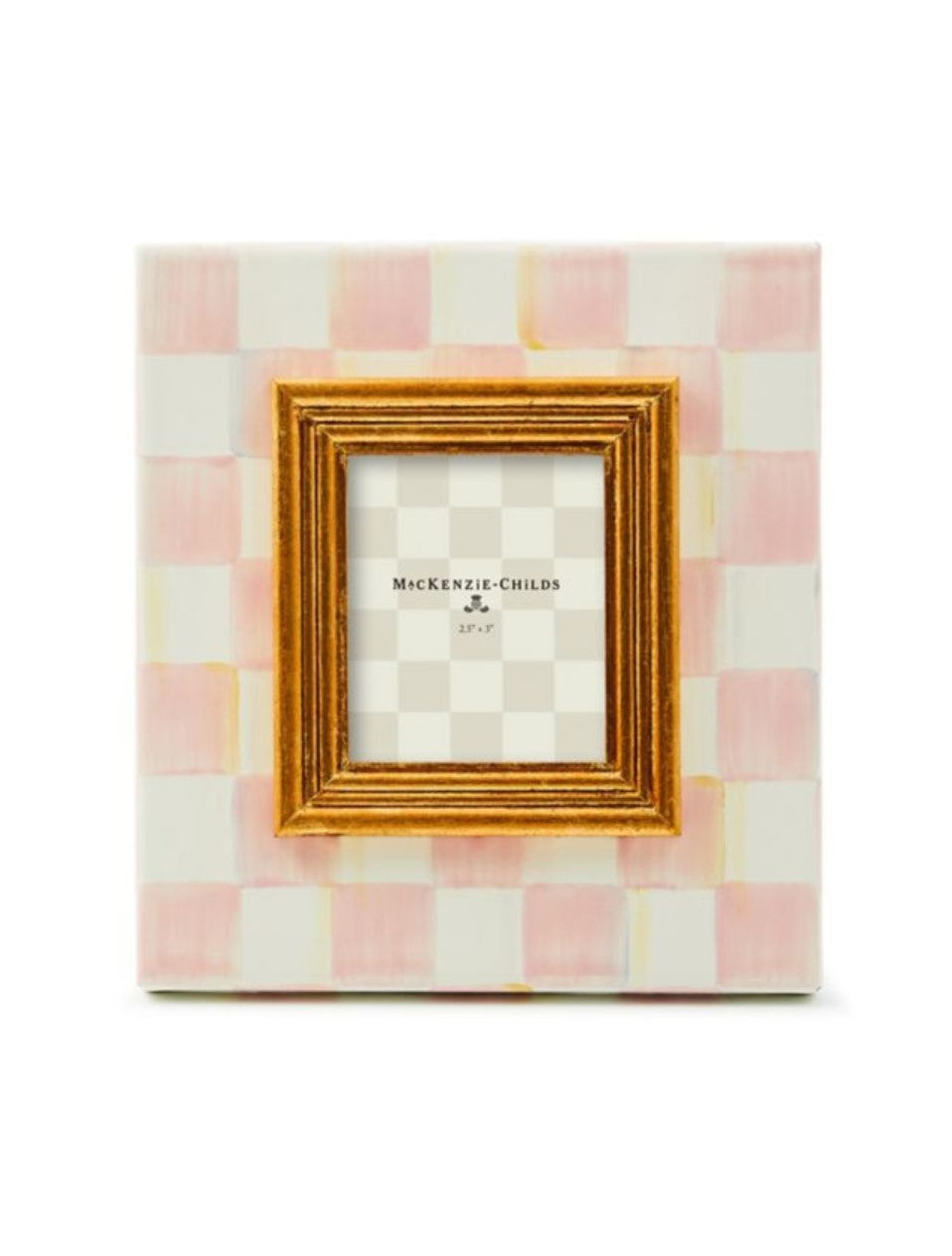 Rosy Check Frame 2" x 3"