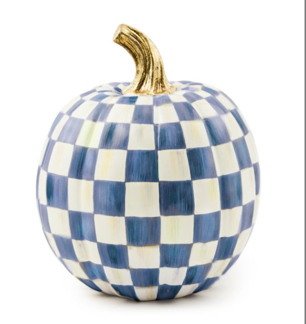 Royal Check Pumpkin Small