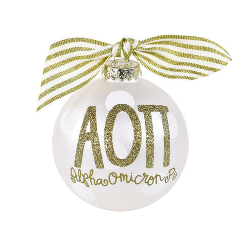 Alpha Omicron Pi Ornament