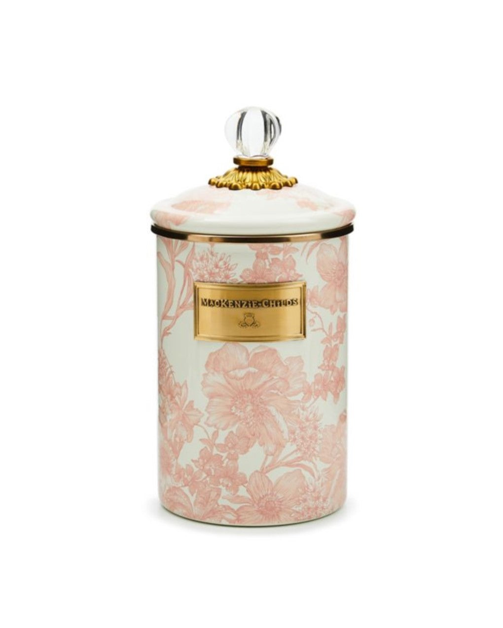 Rosy English Garden Canister Large