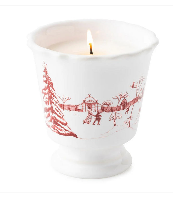 Country Estate Winter Frolic Ruby Scented Candle