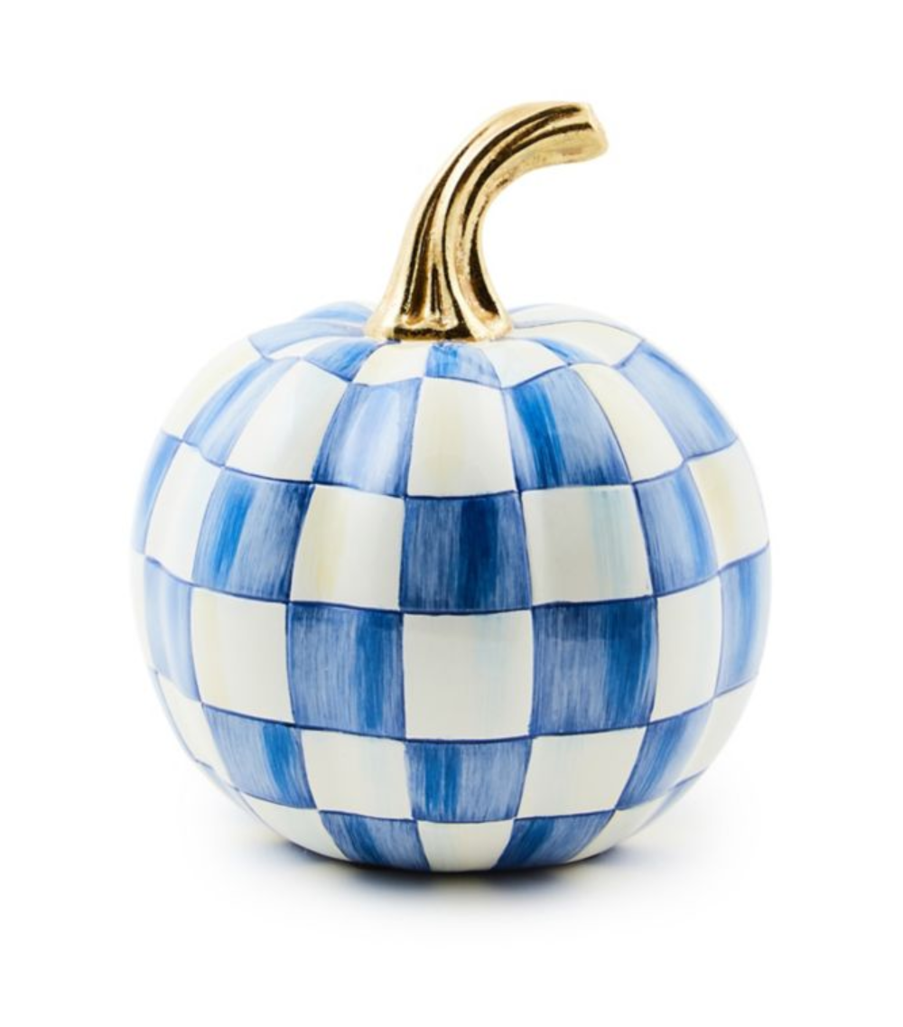 Royal Check Pumpkin Mini