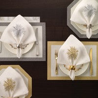 Starburst Napkin Gold