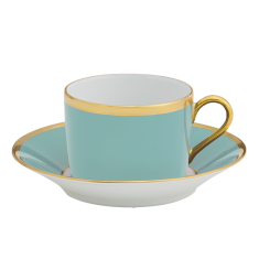 Arc En Ciel  Mint Tea Cup/Saucer