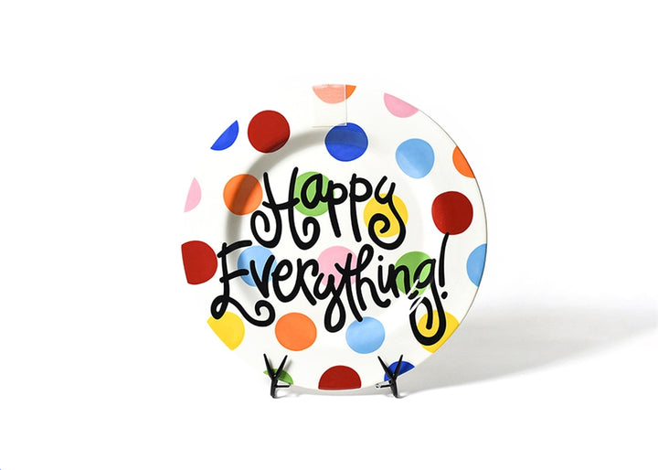 Bright Dot Happy Everything Big Round Platter