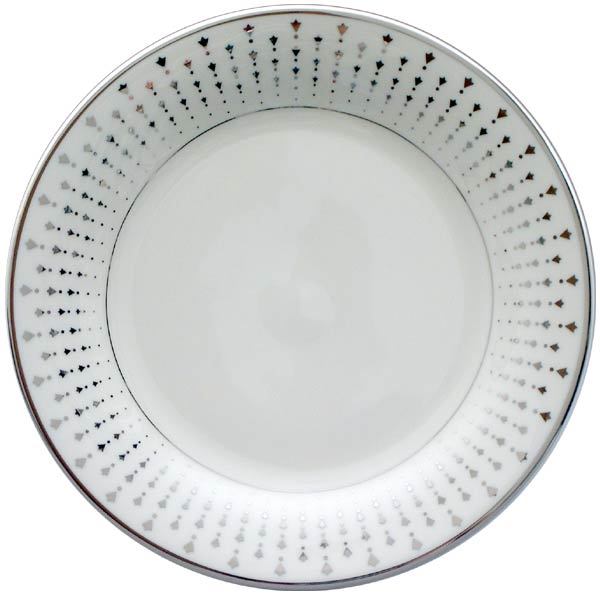 Constellation Salad Plate Platinum