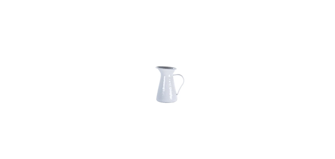 Small Pitcher White