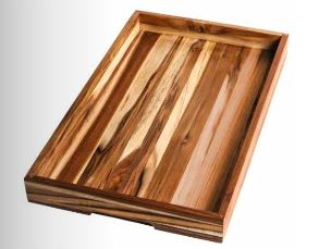 Nesting Timeless Tray w/handgrips 20x12x2