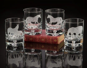 Bluegrass Thoroughbred DOF Set of 4