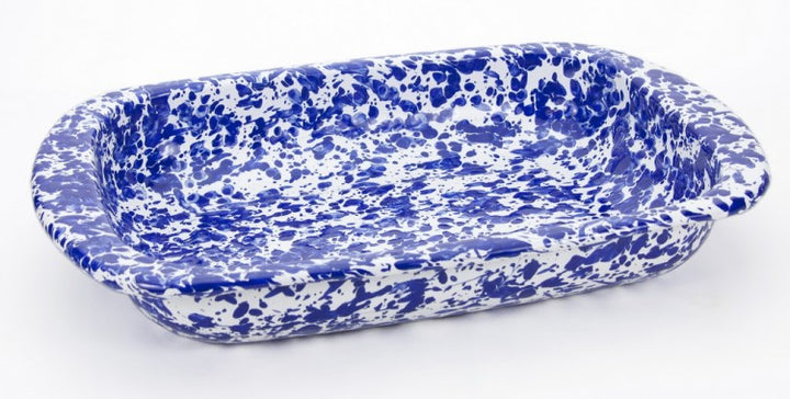 Baking Pan Cobalt Swirl