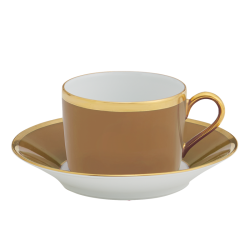 Arc En Ciel  Chestnut Tea Cup/Saucer