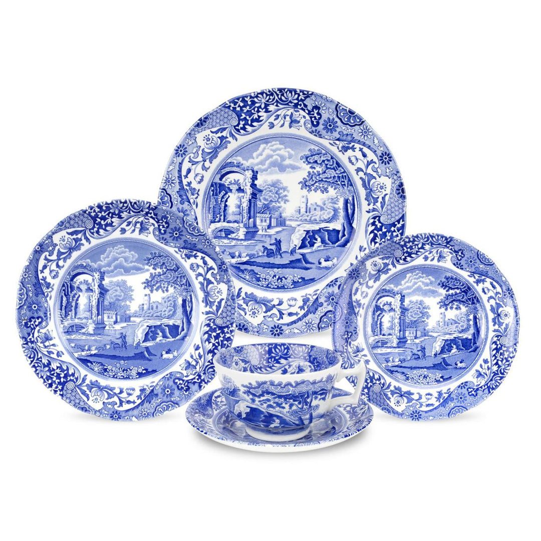 Blue Italian Dinner Plate