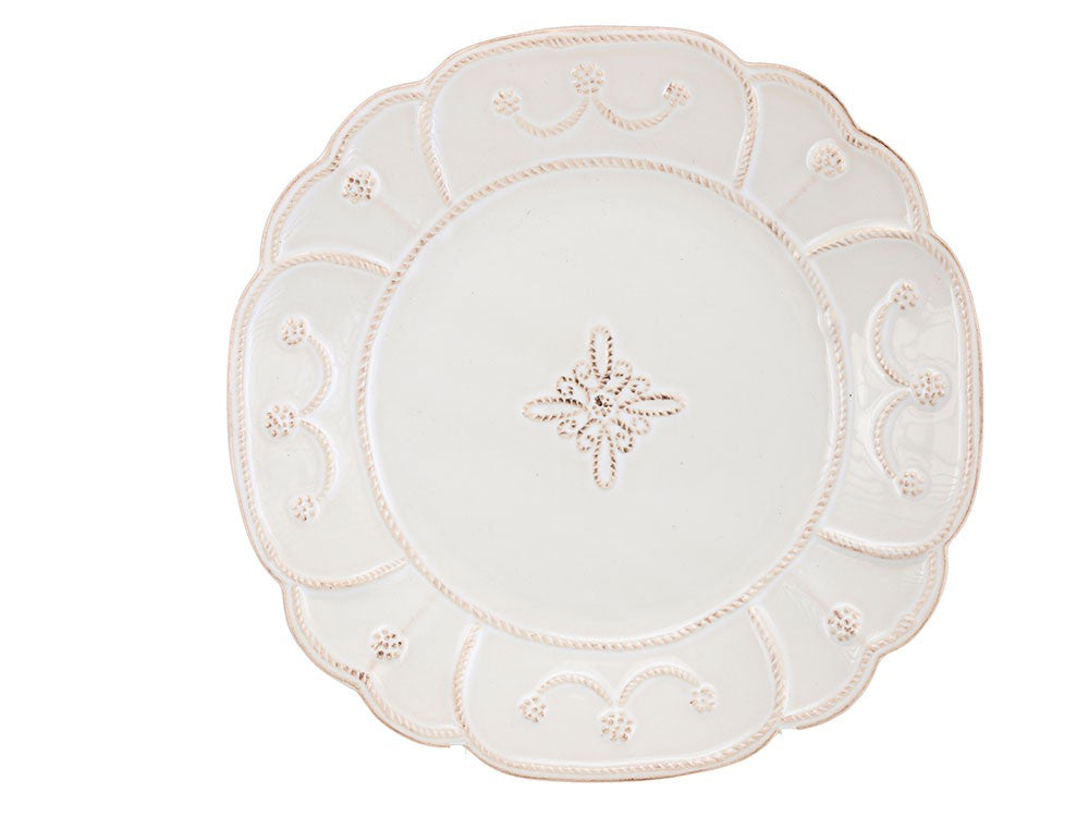 Jardins du Monde Whitewash Dessert/Salad Plate