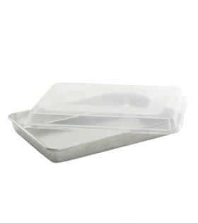 High Sided Sheet Cake Pan W/Lid