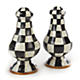 Courtly Check Enamel Salt & Pepper Large Set