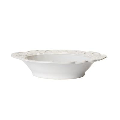 Jardins du Monde Coupe Pasta/Soup Bowl - White