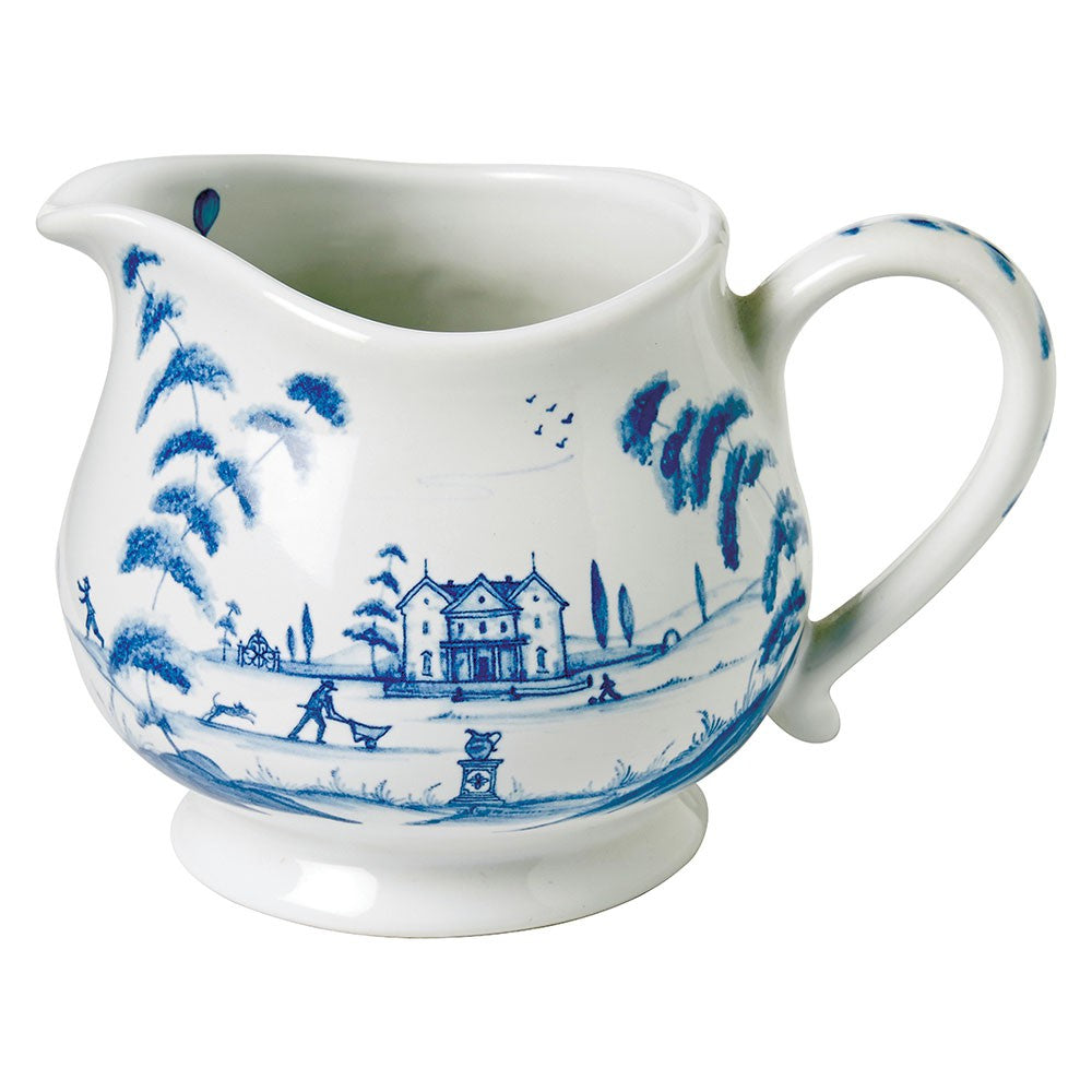 Country Estate Delft Blue Creamer