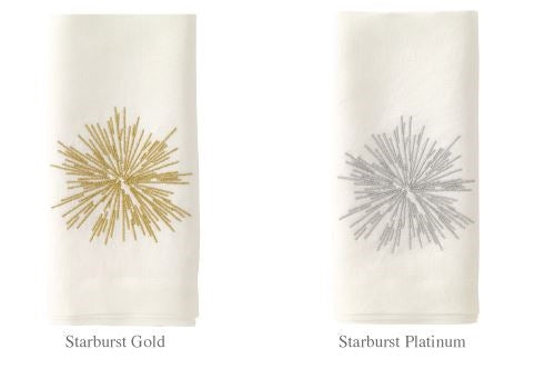 Starburst Napkin Gold