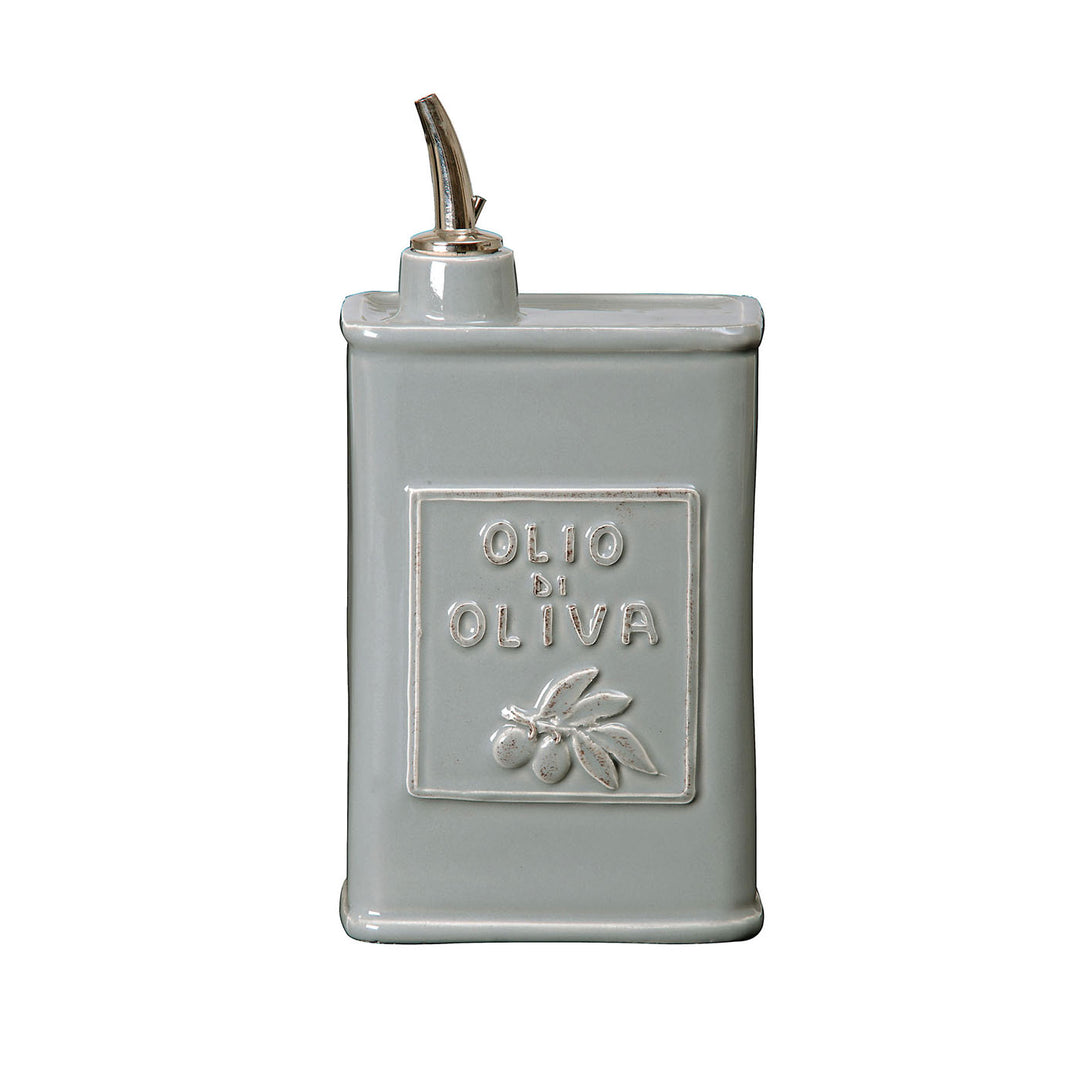 Lastra Gray Olive Oil Can