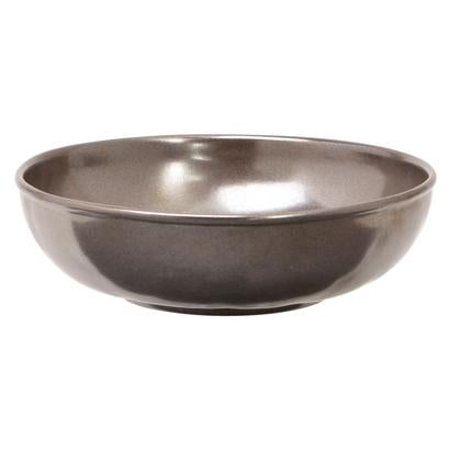 Pewter Stoneware Coupe Pasta Bowl