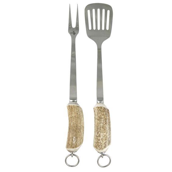 Elk Antler BBQ Set