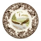 Woodland Salad Plate Bald Eagle