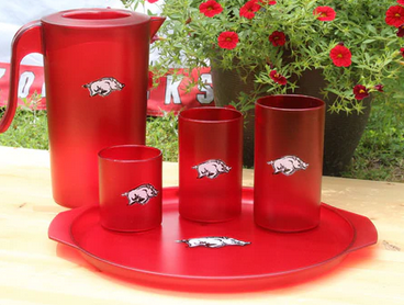 UofA Razorback Tray Ruby