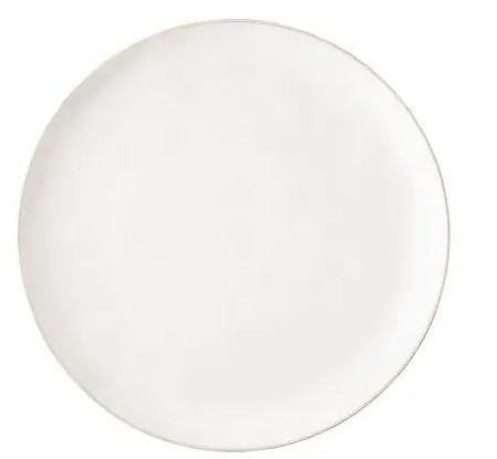 Puro Coupe Cocktail Plate Whitewash